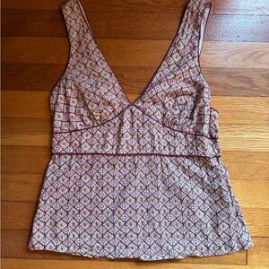 Vintage Late 90’s/Y2K GAP Multicolor Sleeveless Top